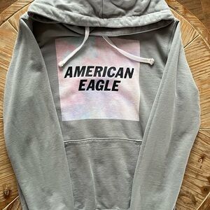 American Eagle Outfitters Gray Hoodie